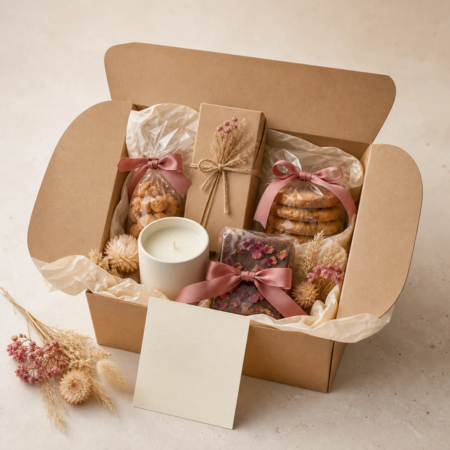 Birthday celebration gift box